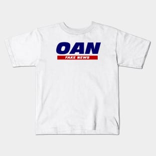 Oan Fake News Kids T-Shirt